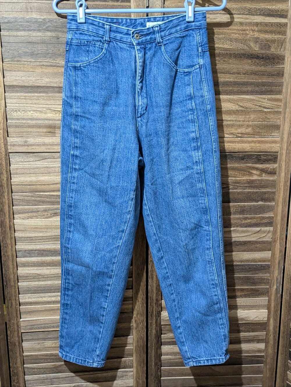 Vintage Esprit High Waisted Mom Jeans Front Seams